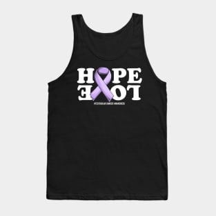 Testicular Cancer Support | Orchid Ribbon Squad Support Testicular Cancer awareness Tank Top